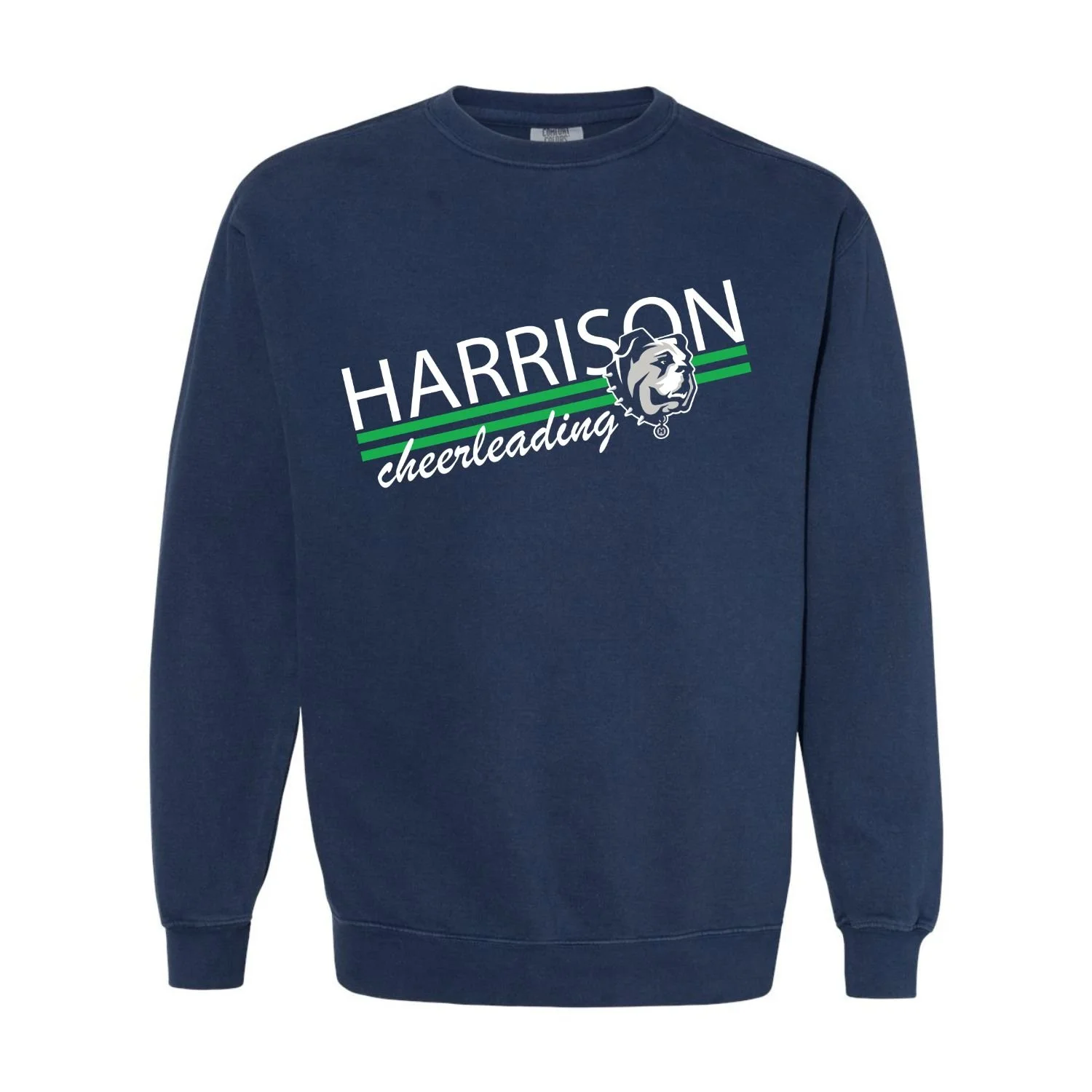 Stripes - Premium Sweatshirt Navy.jpg