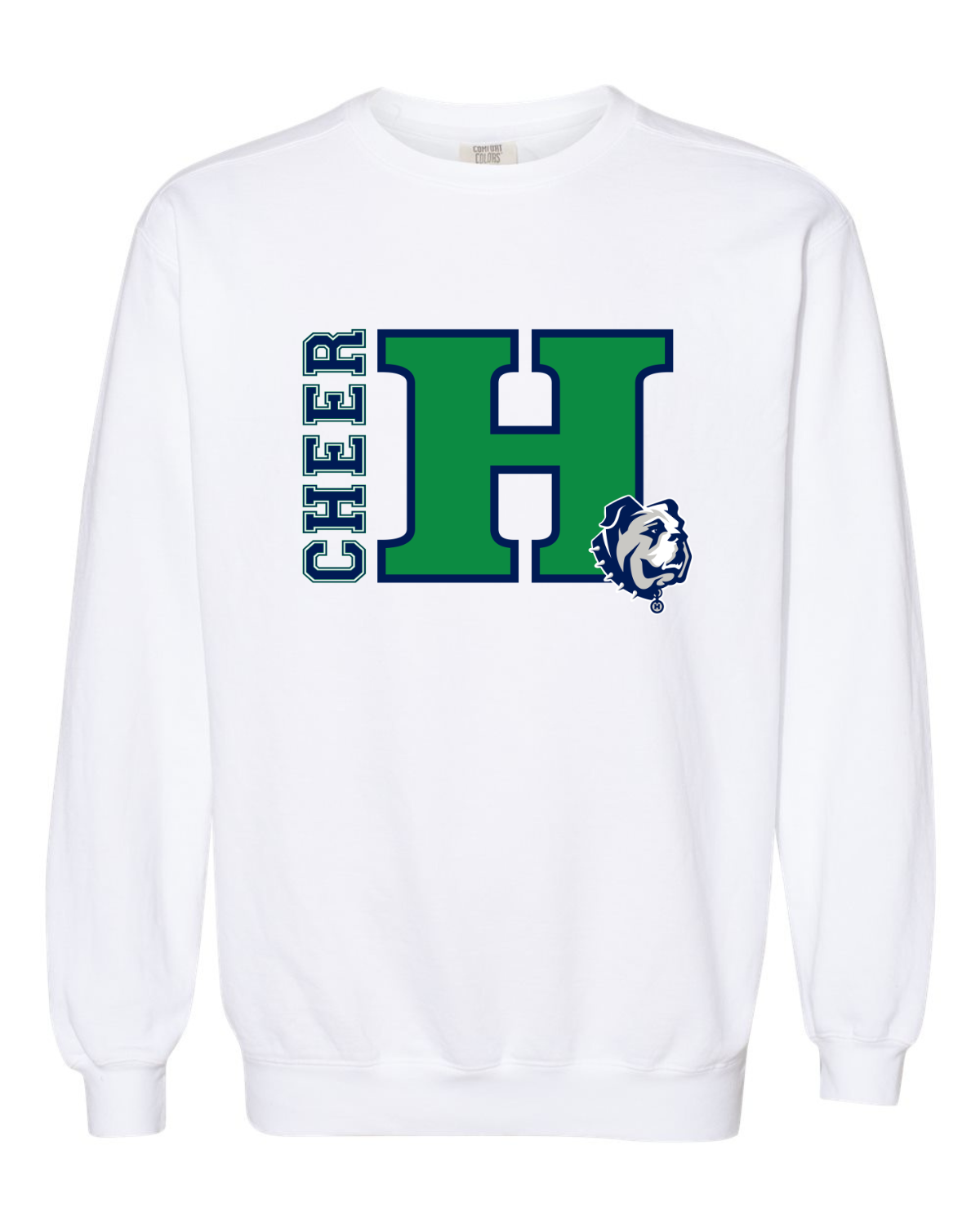 Hoya Dog H Sweatshirt - White.png