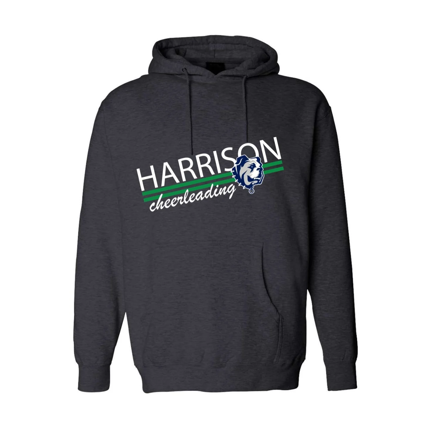 Dog Stripes Hoodie Charcoal.jpg