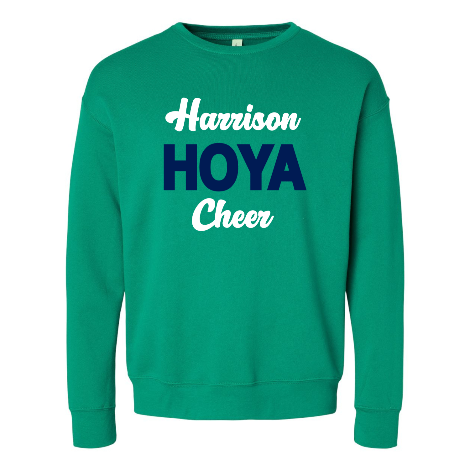 Hoya Cheer  - Kelly Green Sweatshirt.png