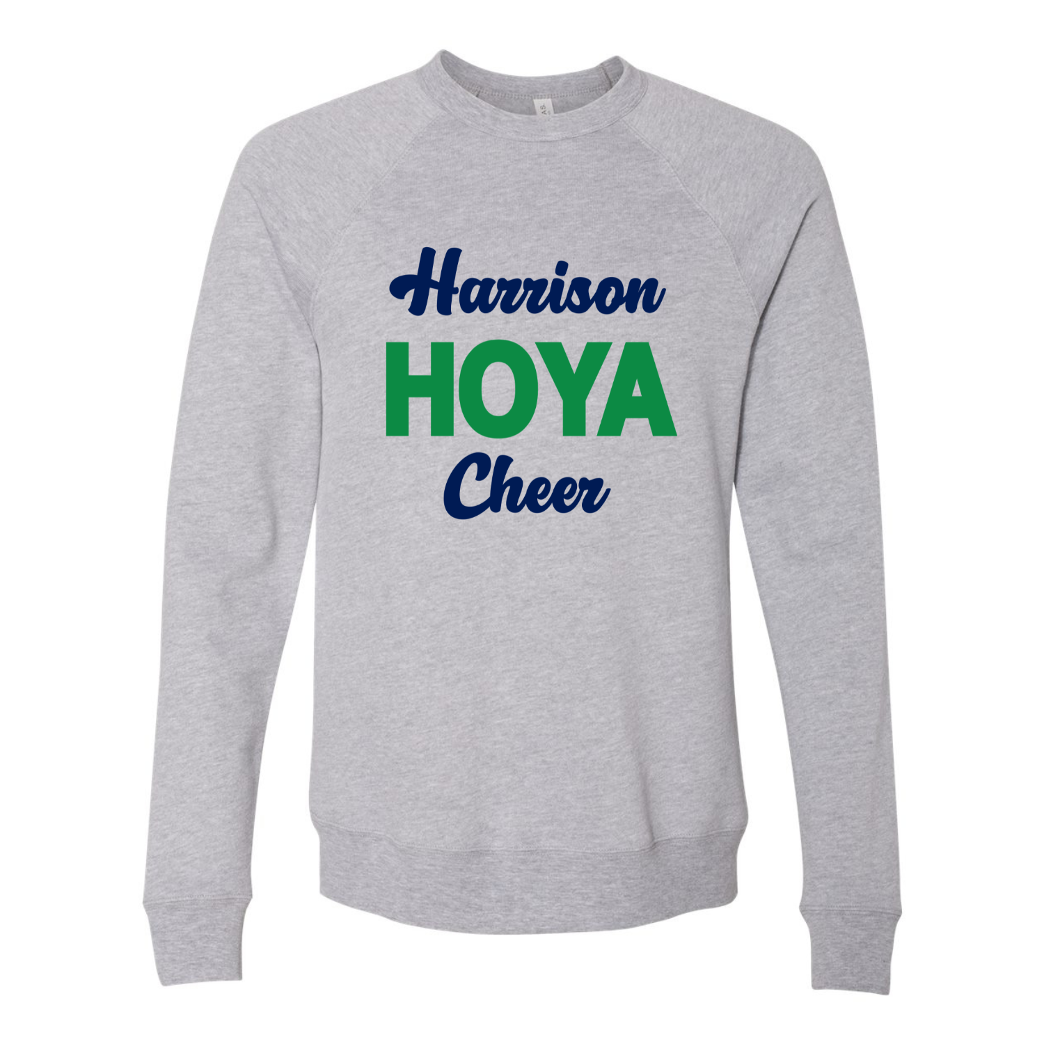 Hoya Cheer - Sweatshirt Athletic Heather.png