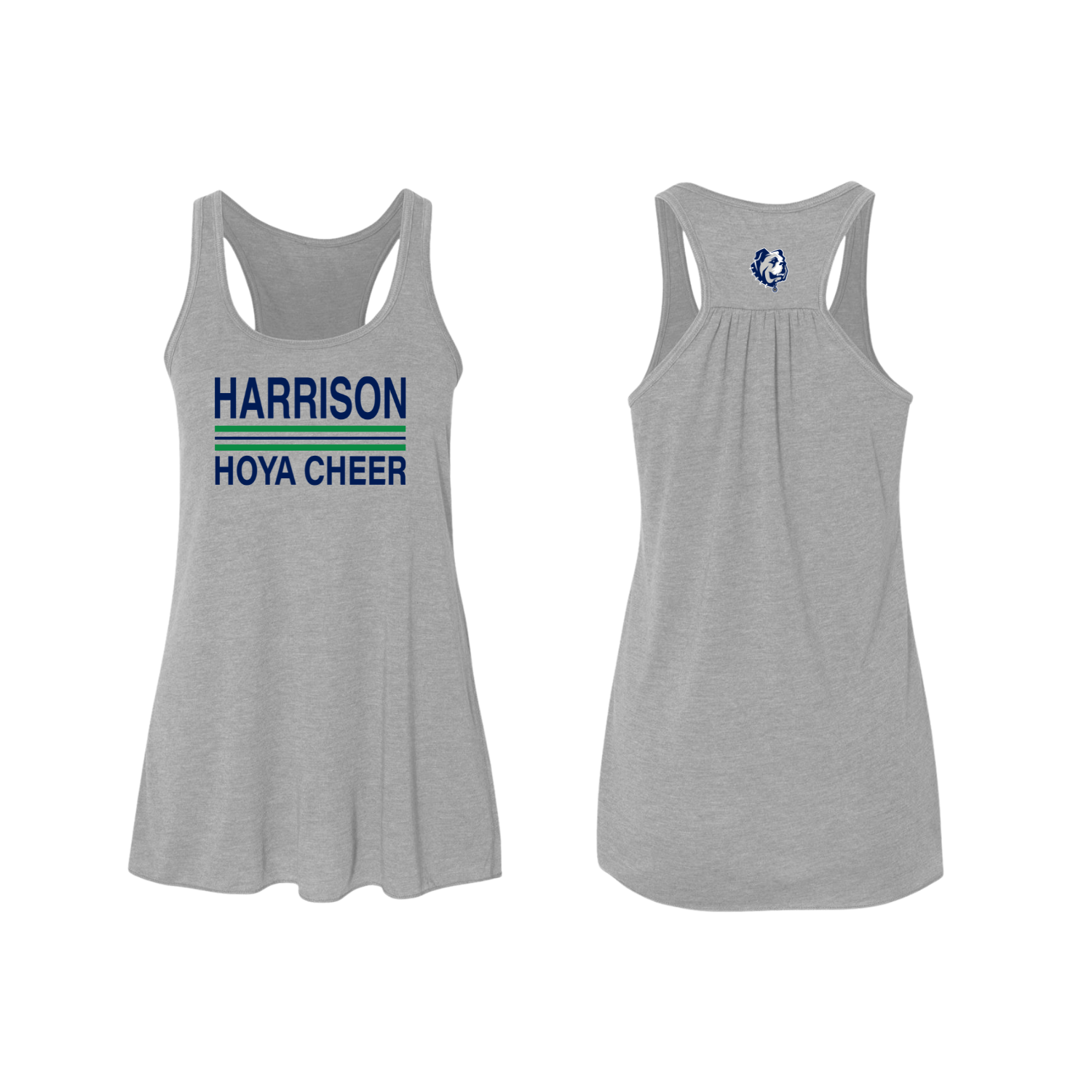Hoya Cheer Stripes Tank - Grey.png