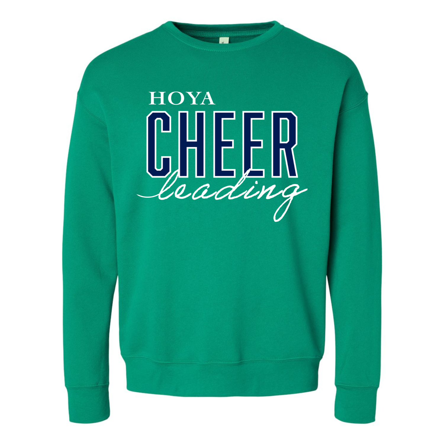 Cheer Leader  - Kelly Green Sweatshirt.png
