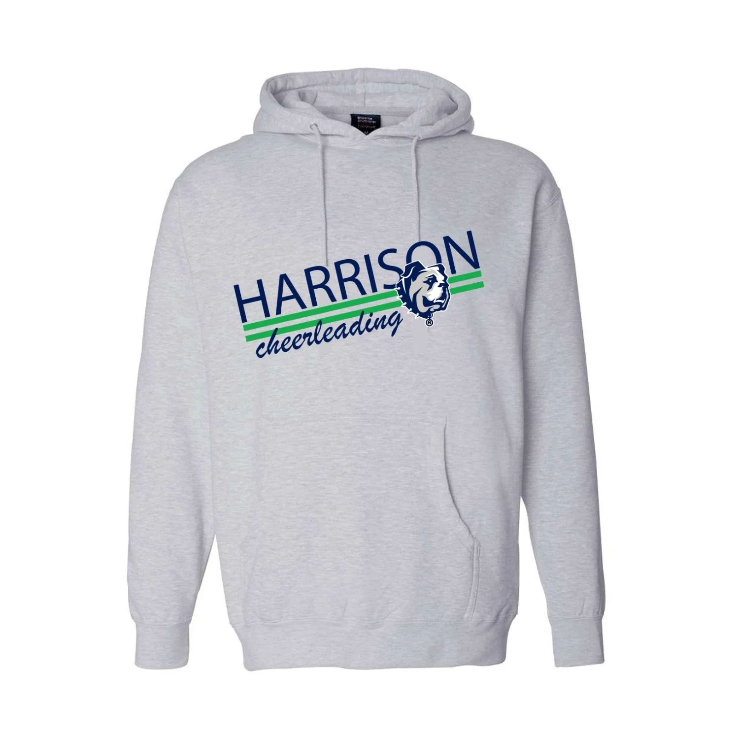 Dog Stripes Hoodie Lt Grey.jpg