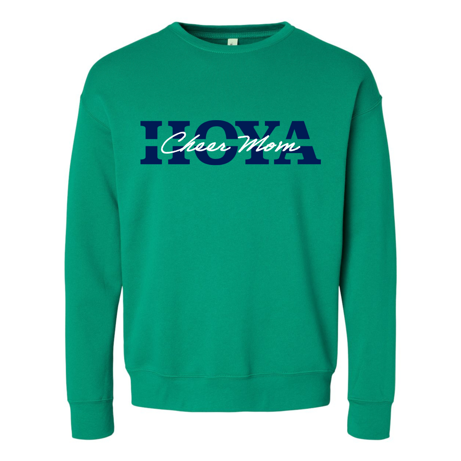 Hoya Mom - Kelly Green Sweatshirt.png