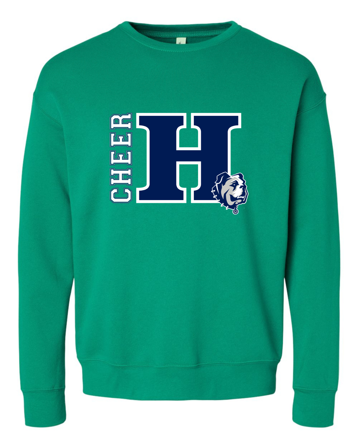 Kelly Green Sweatshirt - Hoya Dog H
