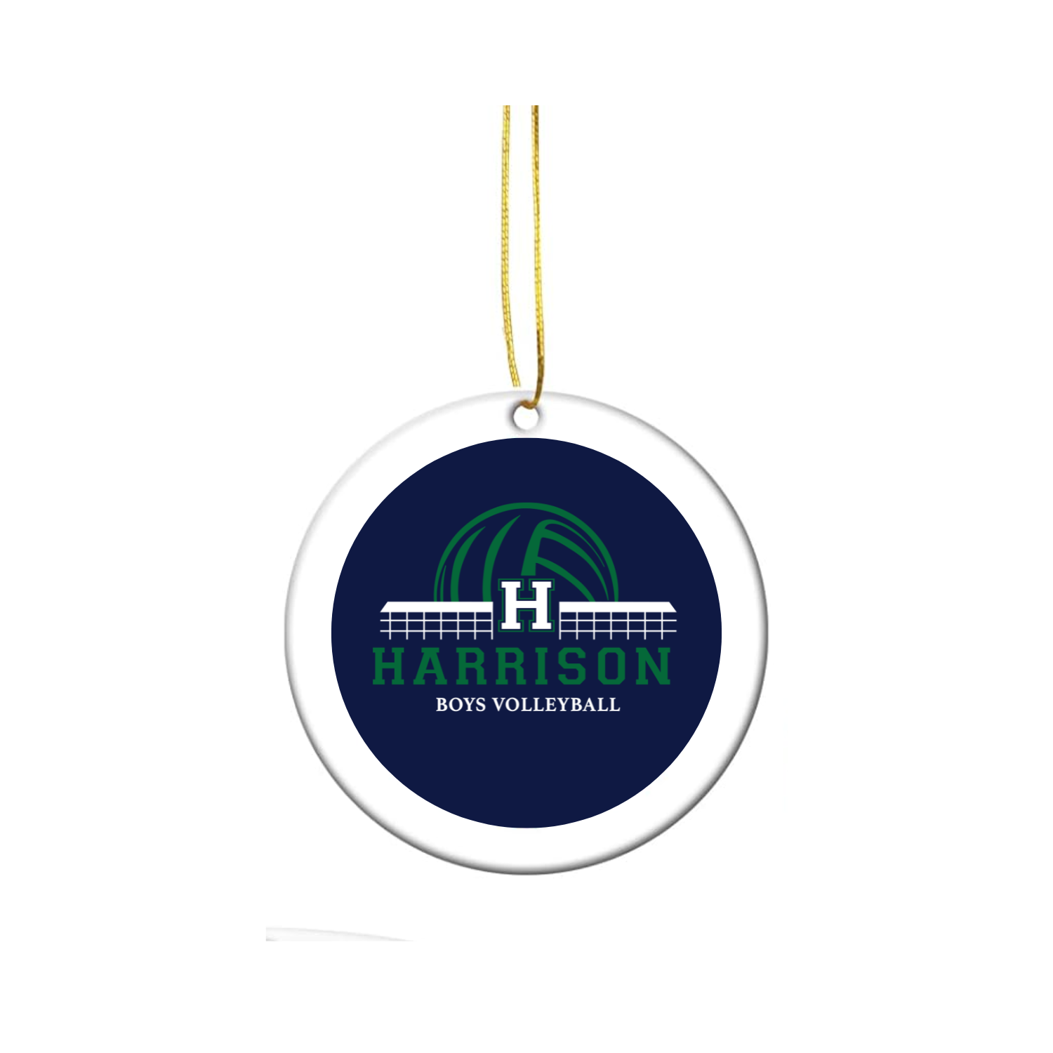 Harrison Net Ceramic Ornament