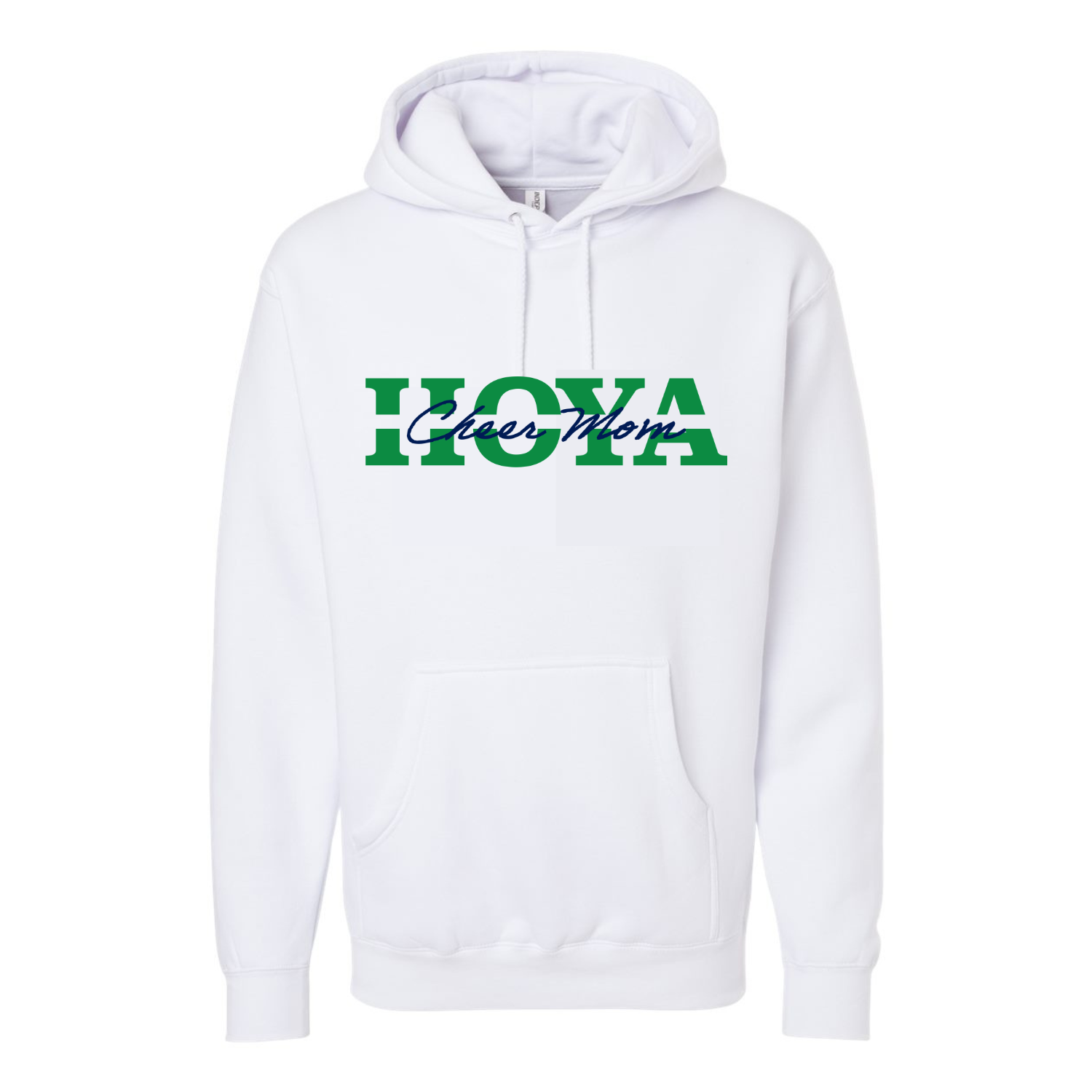 Cheer Mom  Hoodie White.png