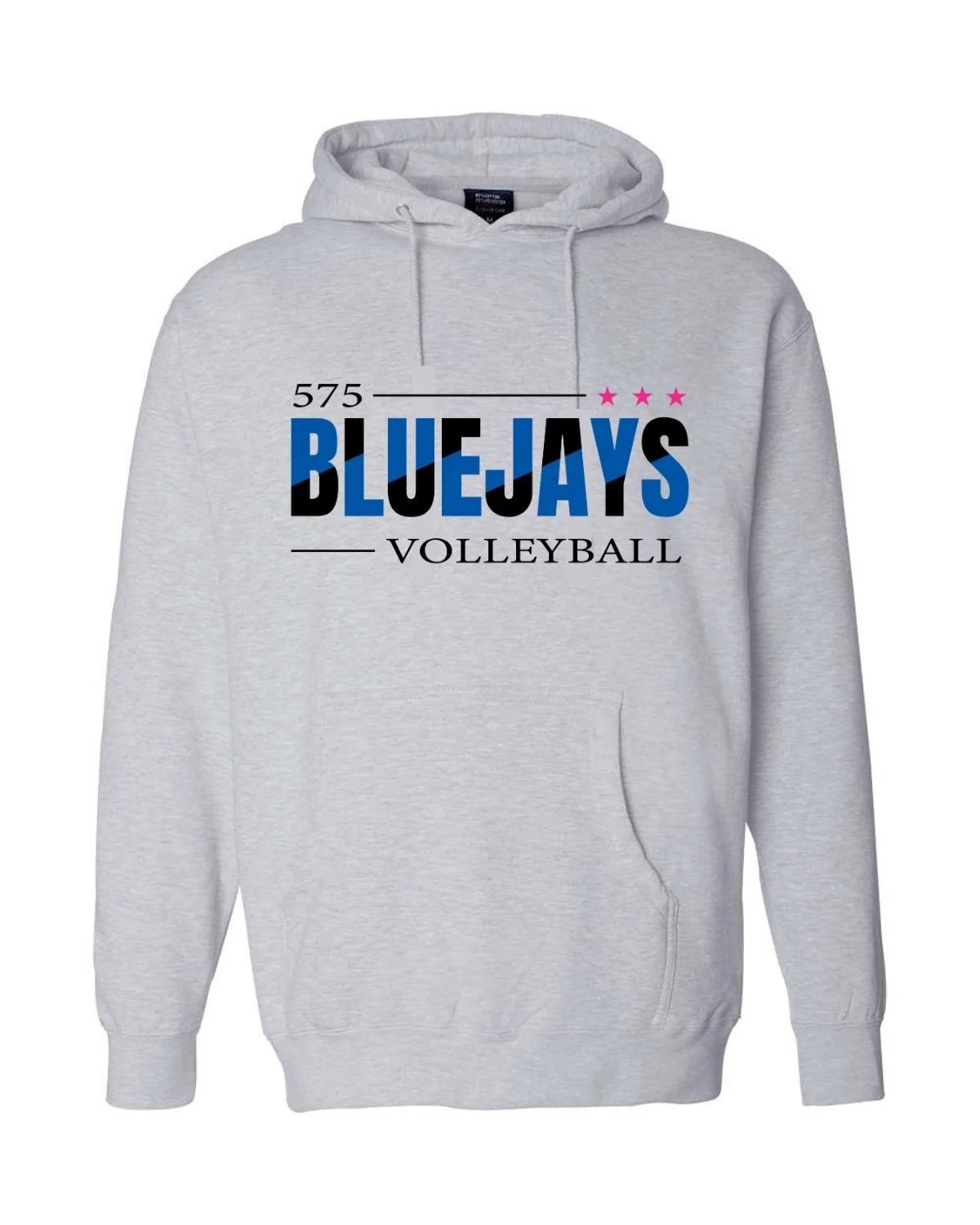 Athletic Heather Hoodie - BlueJays Stars.jpg