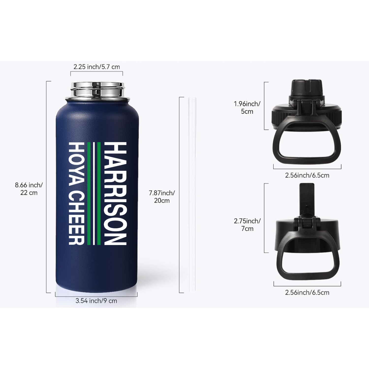 Hoya Cheer Stripes  Water Bottle 2.png