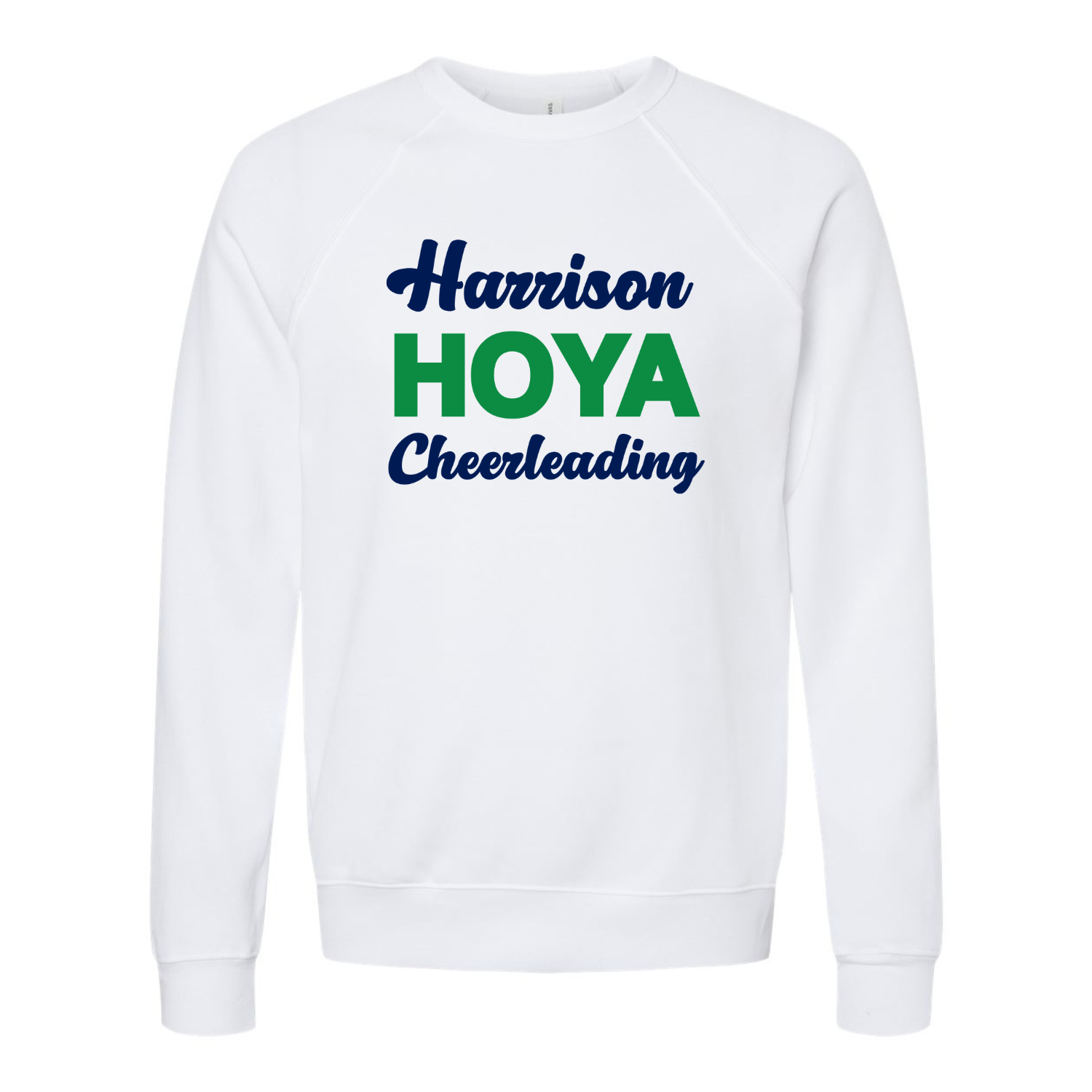 Hoya Cheerleading Sweatshirt - White.png