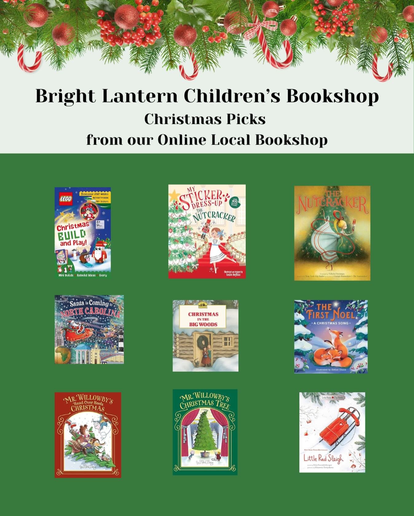 Looking for Christmas books and activities to enjoy this holiday season? Visit our online local bookshop and explore our seasonal collection to find a fun new read for your family. 

Order today for pickup or delivery tomorrow, and receive a free kid