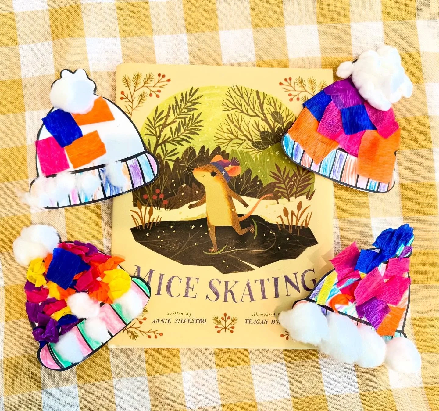 Thanks to everyone who came out to story-time today at @frontporch_fuquay! 

We read Mice Skating by Annie Silvestro and made our own snow hats! 

Make sure to follow us for future pop ups and story-time event dates and times. 

Contact meredith@brig