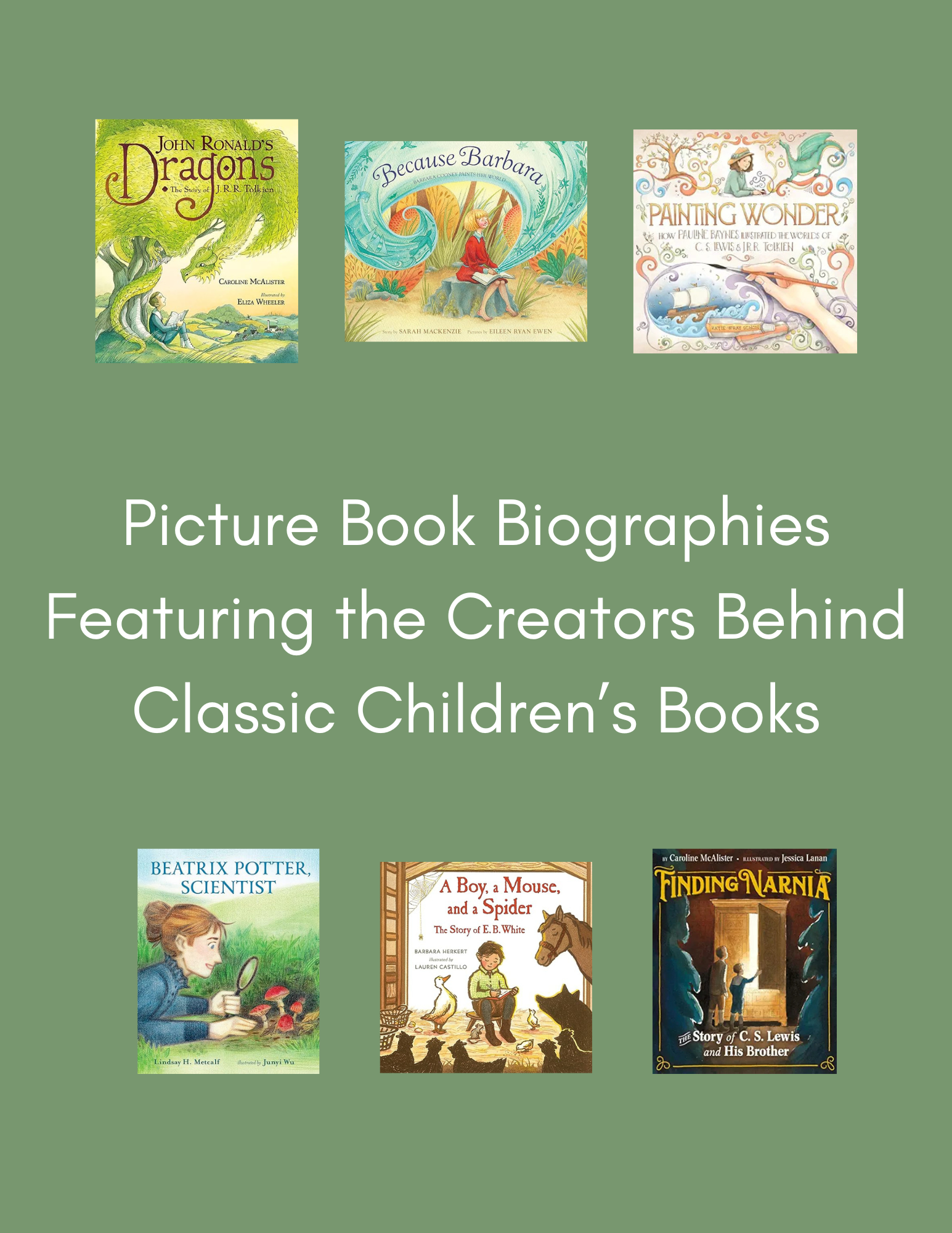 Picture Book Biographies Featuring the Creators Behind Classic Children’s Books