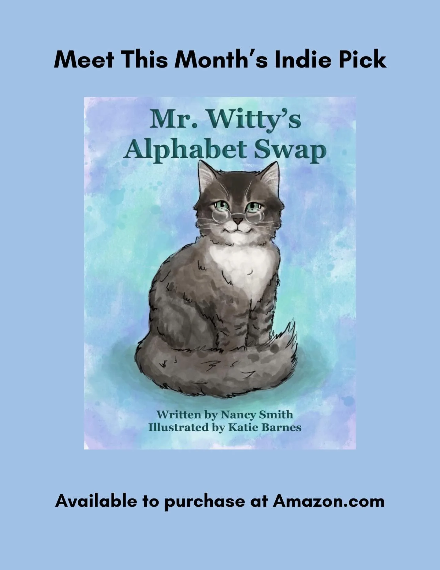Every month, we would like to feature a book by an indie author! These books are not always sold in our bookshop, but we will let you know where you can purchase a copy. This month&rsquo;s pick is &ldquo;Mr. Witty&rsquo;s Alphabet Swap&rdquo;!

Writt