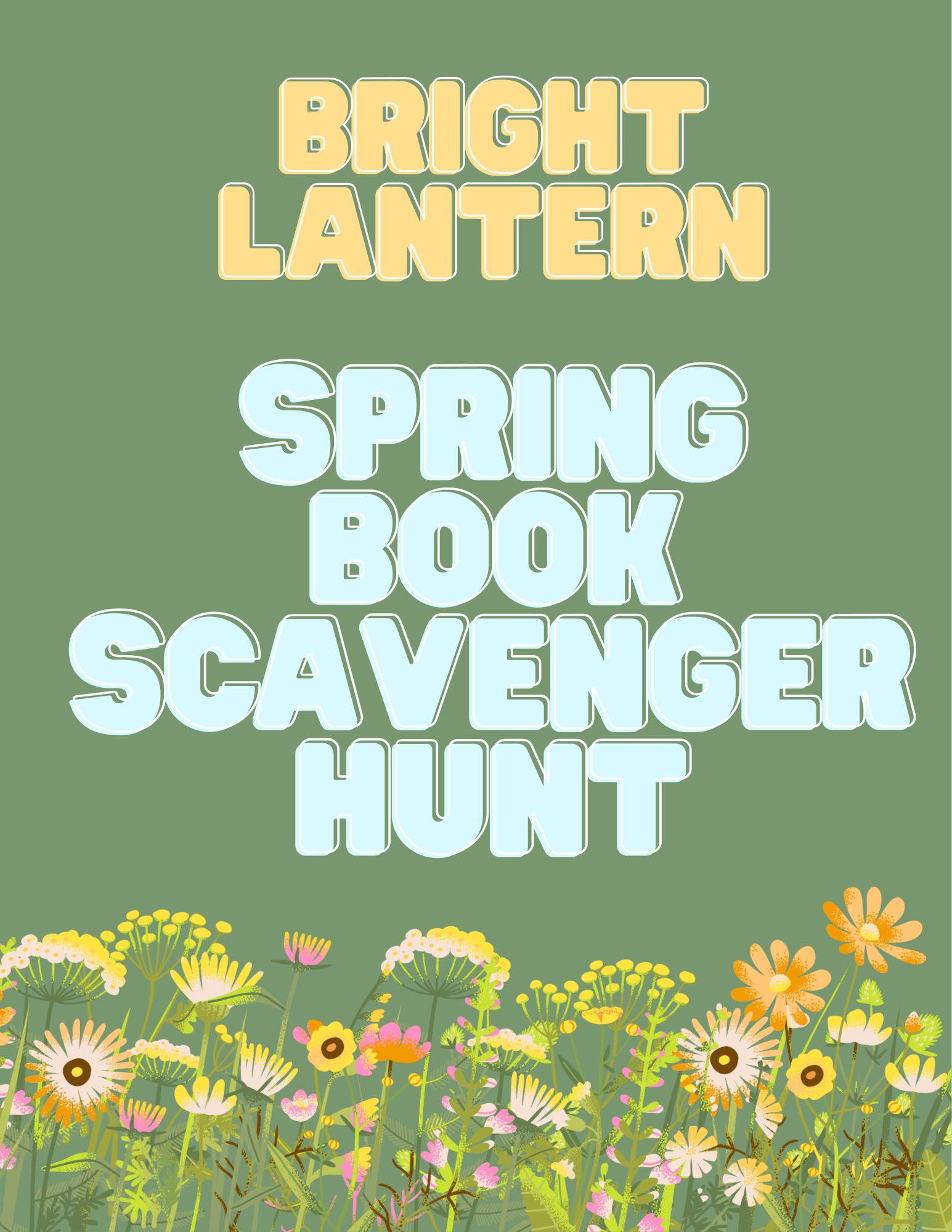 Spring Book Scavenger Hunt