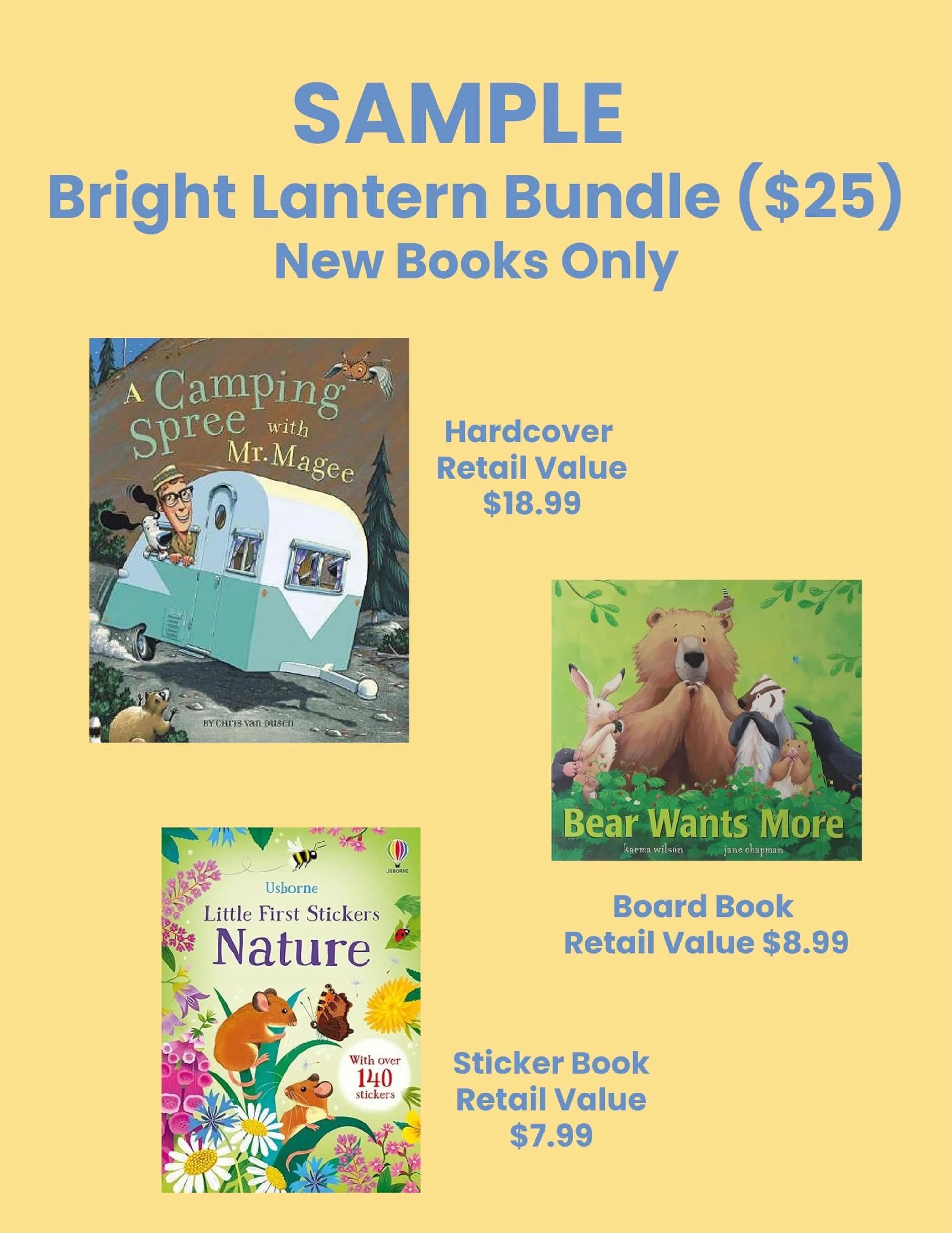 ✨ Mystery Bundle Sneak Peek ✨

Not sure what to choose? Let us do the shopping for you!

Our Mystery Book Bundles are filled with hand-picked titles selected just for you. This specific sample bundle features all new books and includes a hardcover pi