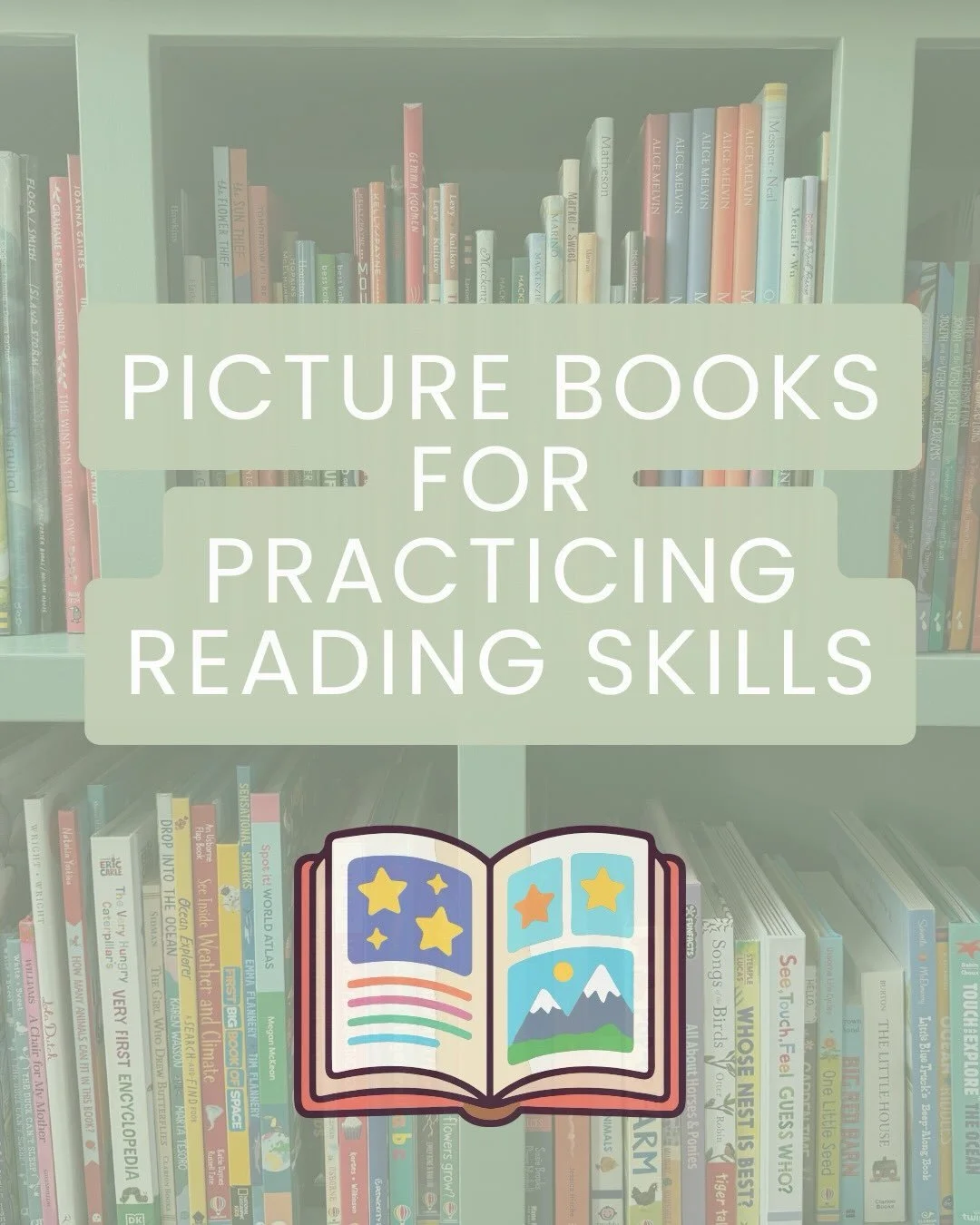 Does your child cringe when you pull out a phonics reader? Is your child getting burnt out on decoding words?

Here are some fantastic picture books and picture book series to reach for when your child needs a break from decodable readers and a remin