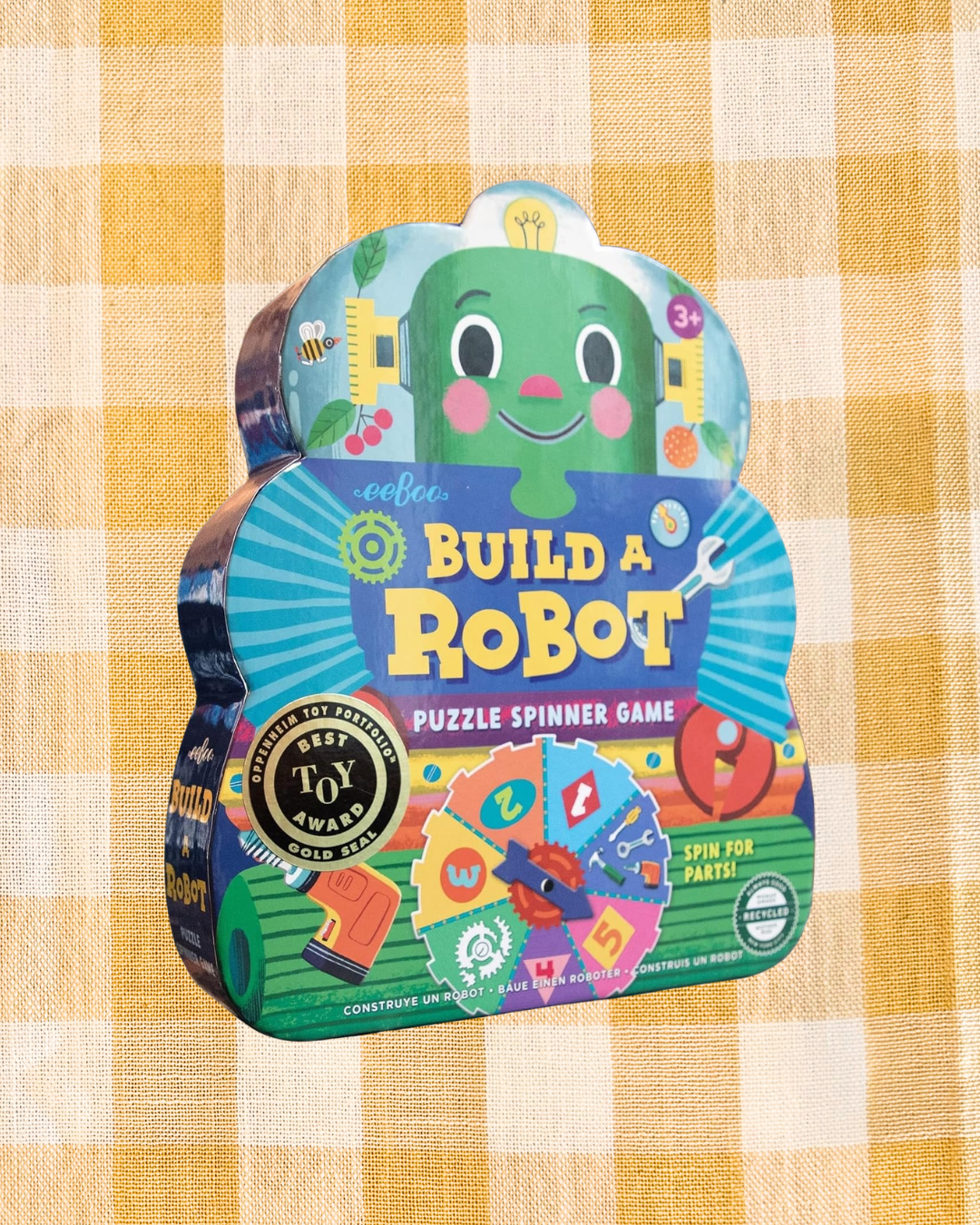 Build a Robot - Puzzle Spinner Game