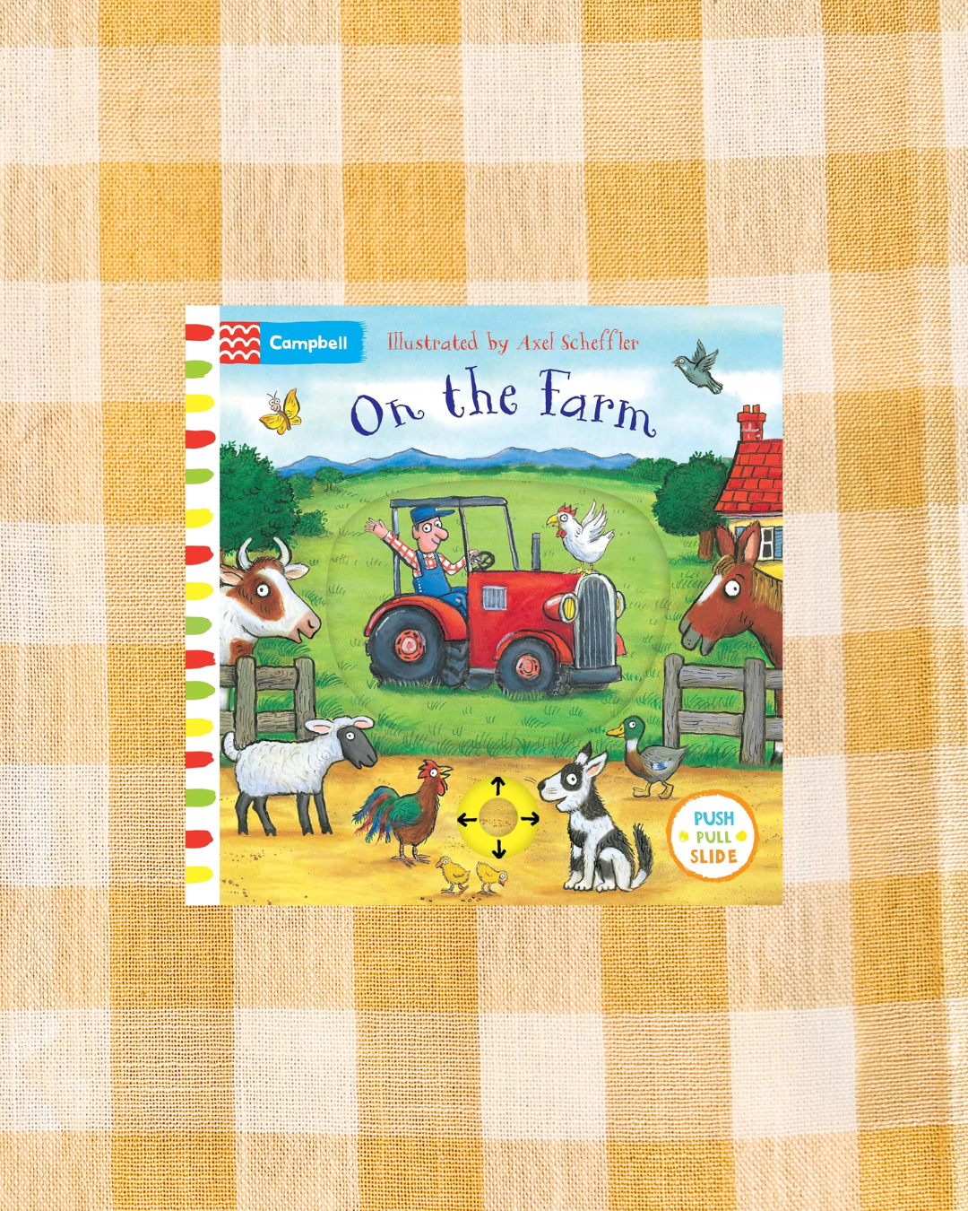 On the Farm (Push, Pull, Slide Book)