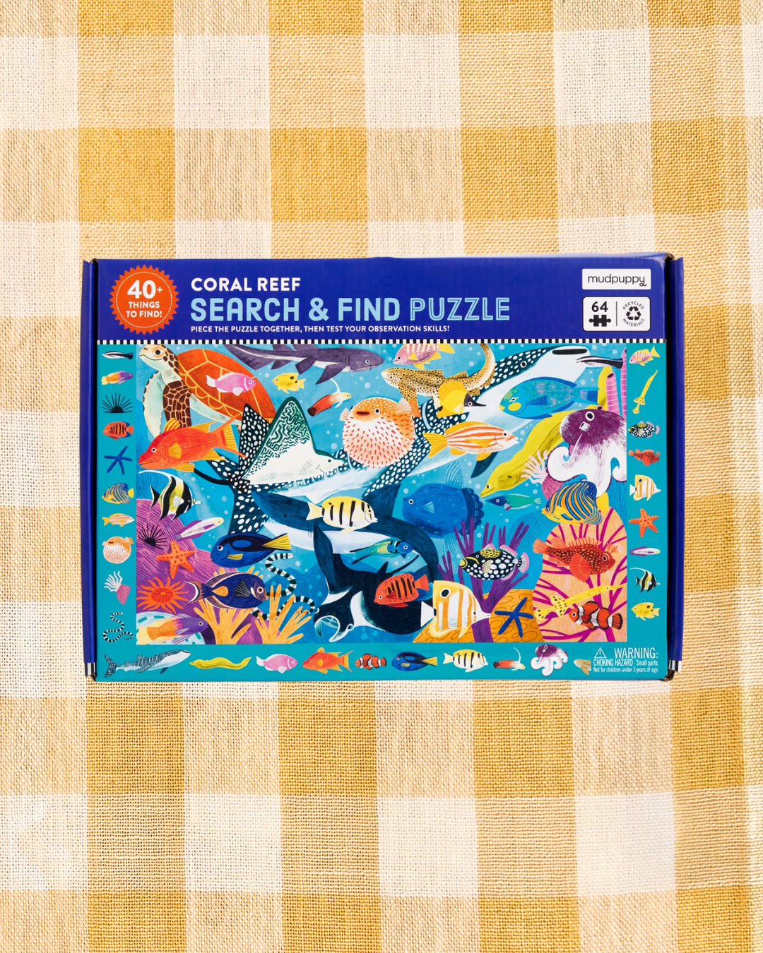 Coral Reef Search & Find Puzzle (64 Piece)