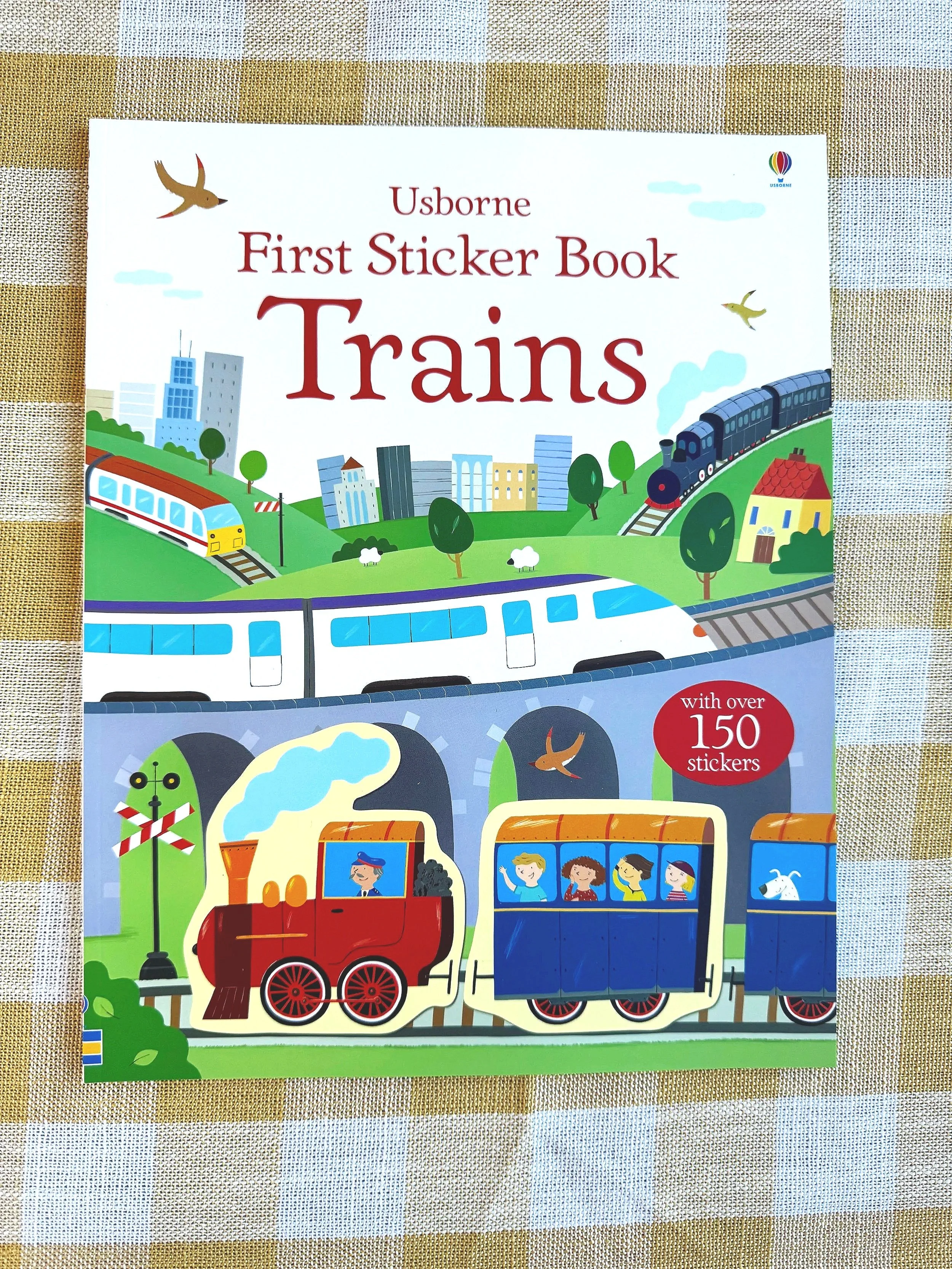 First Sticker Book: Trains