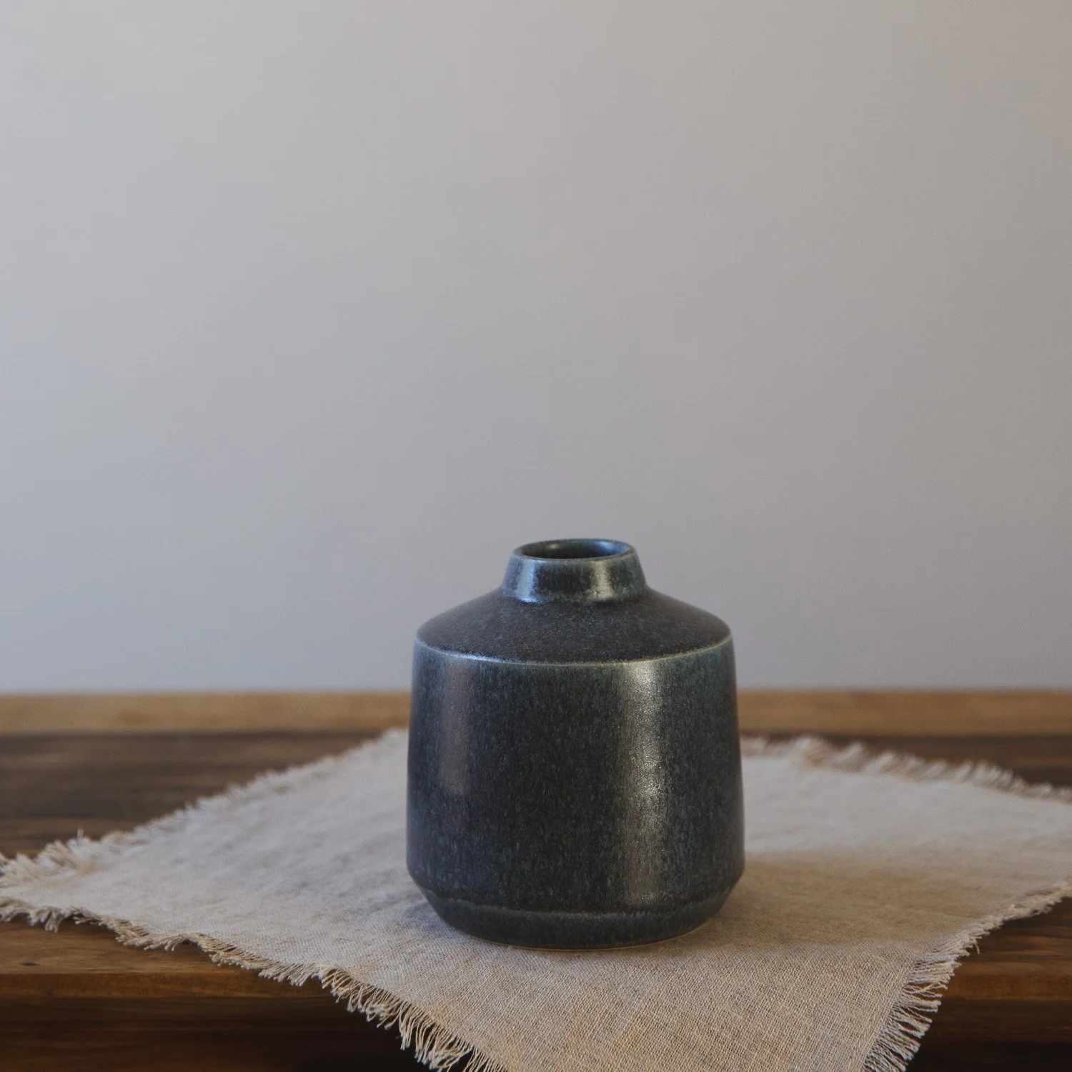 Bud Vase in Cascade Blue