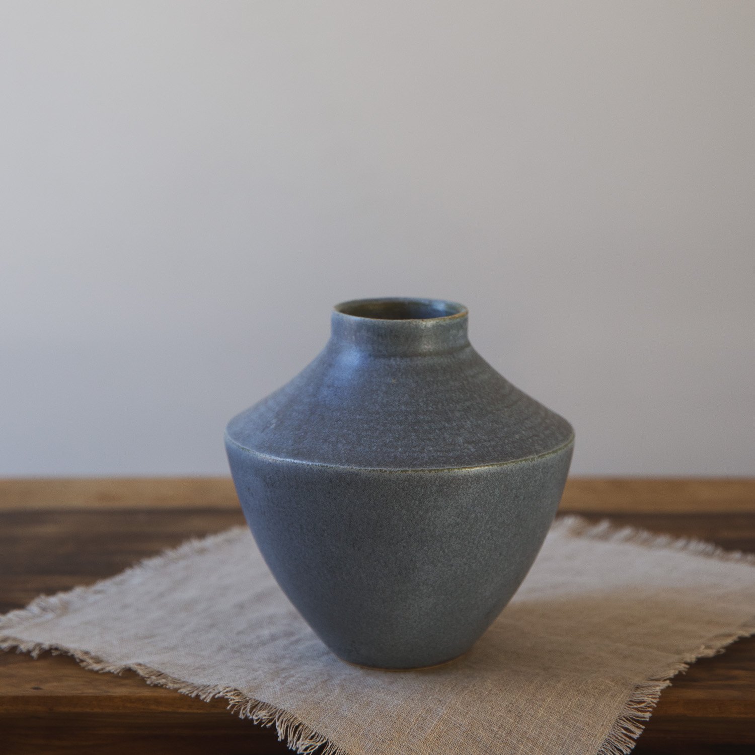 Medium Vessel in Cascade Blue