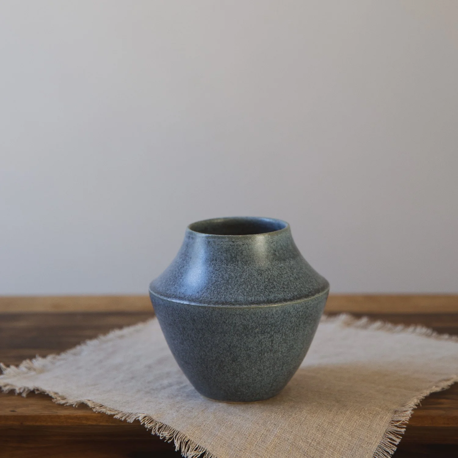 Small Vessel in Cascade Blue