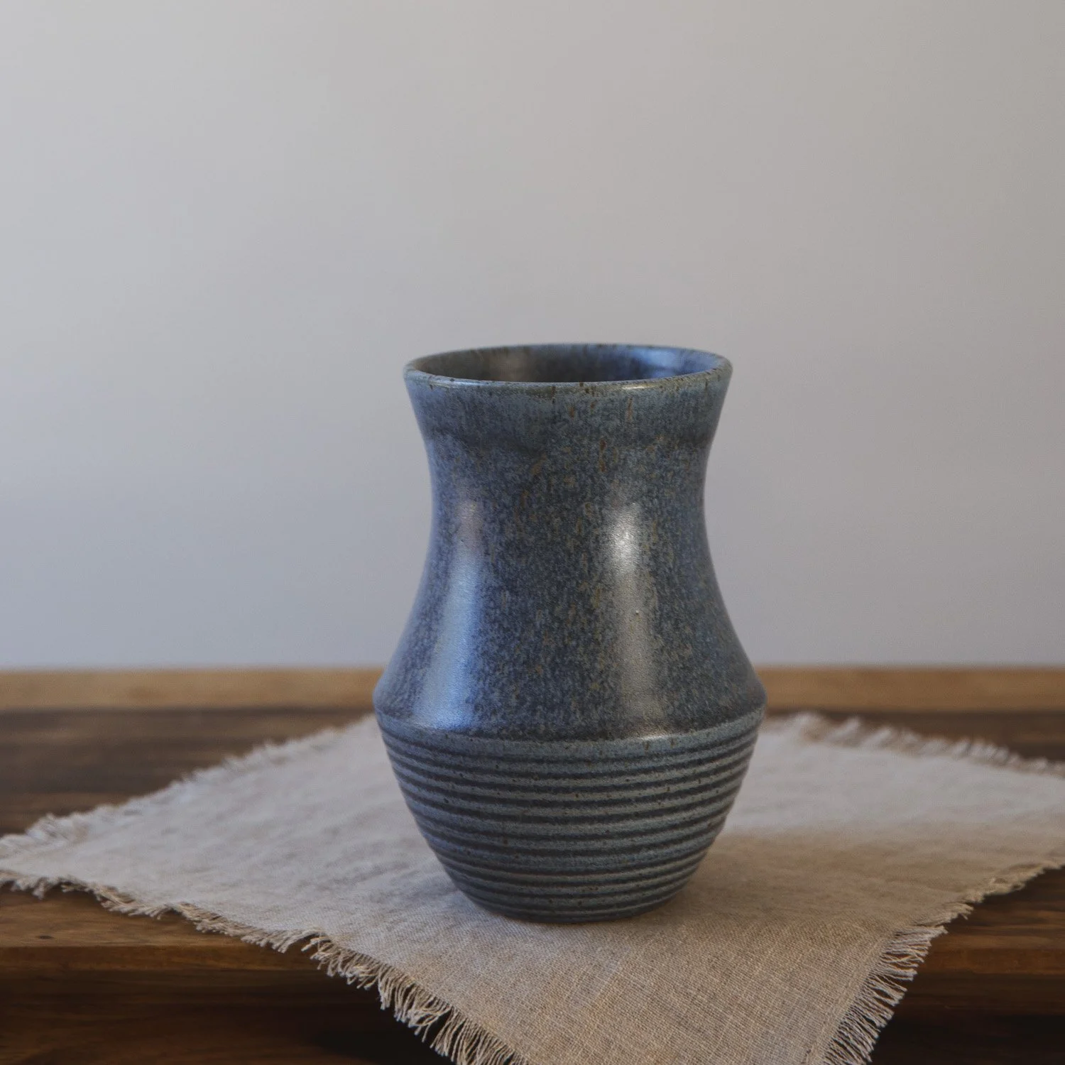 Medium Vessel in Cascade Blue