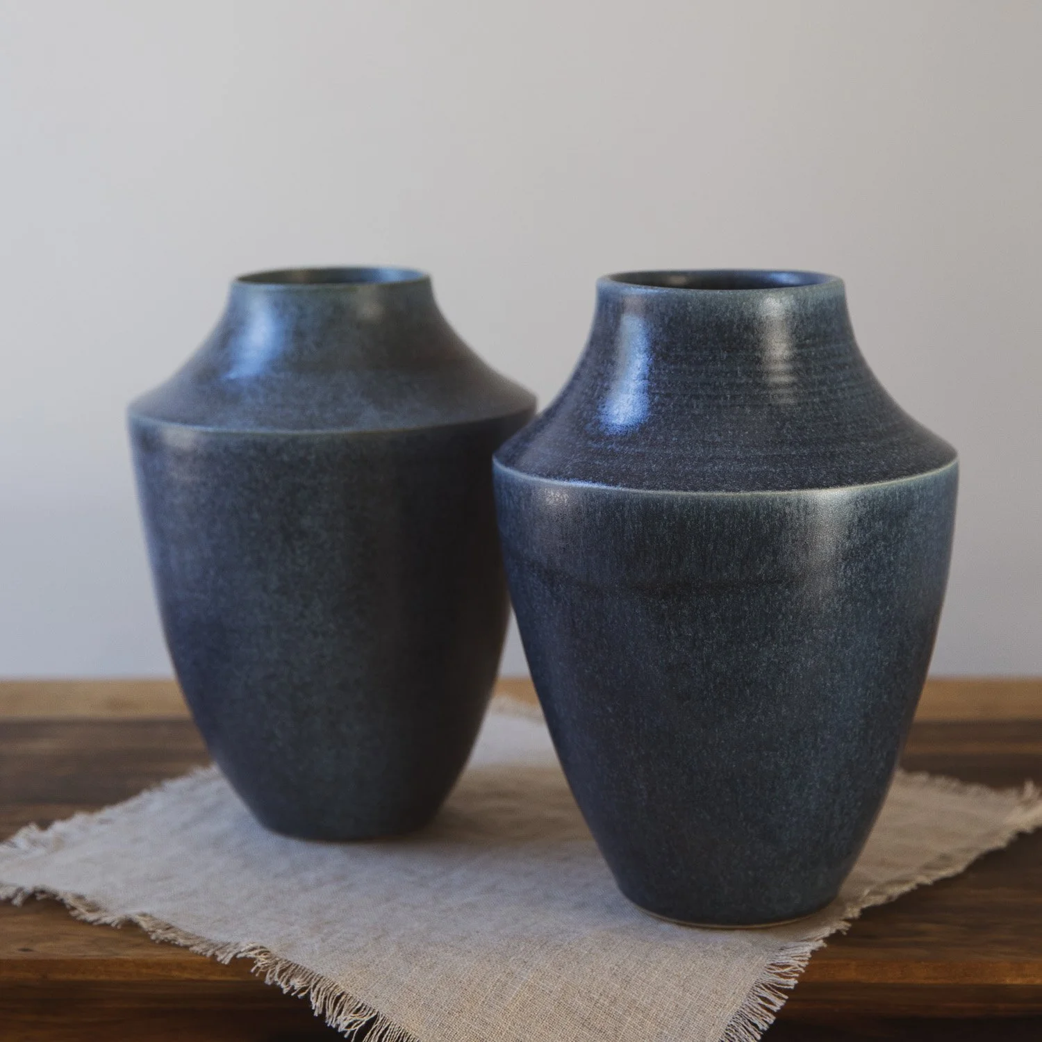 Large Vessel in Cascade Blue
