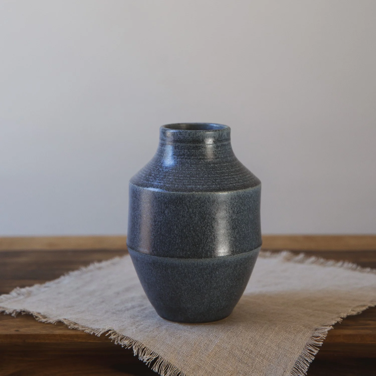 Medium Vessel in Cascade Blue