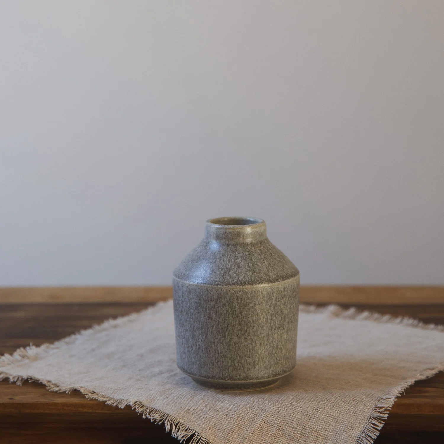 Bud Vase in Storm Grey