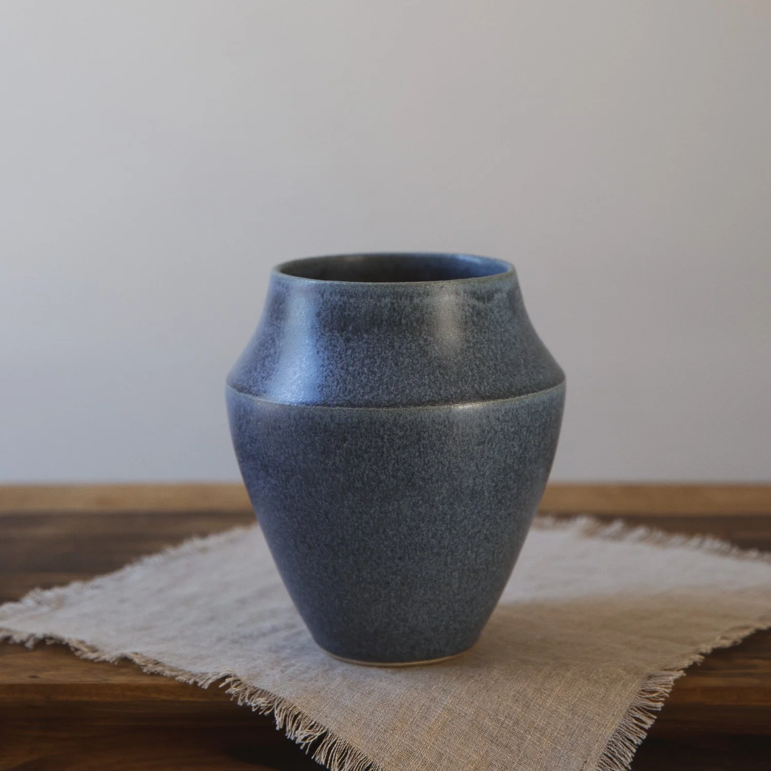 Medium Vessel in Cascade Blue