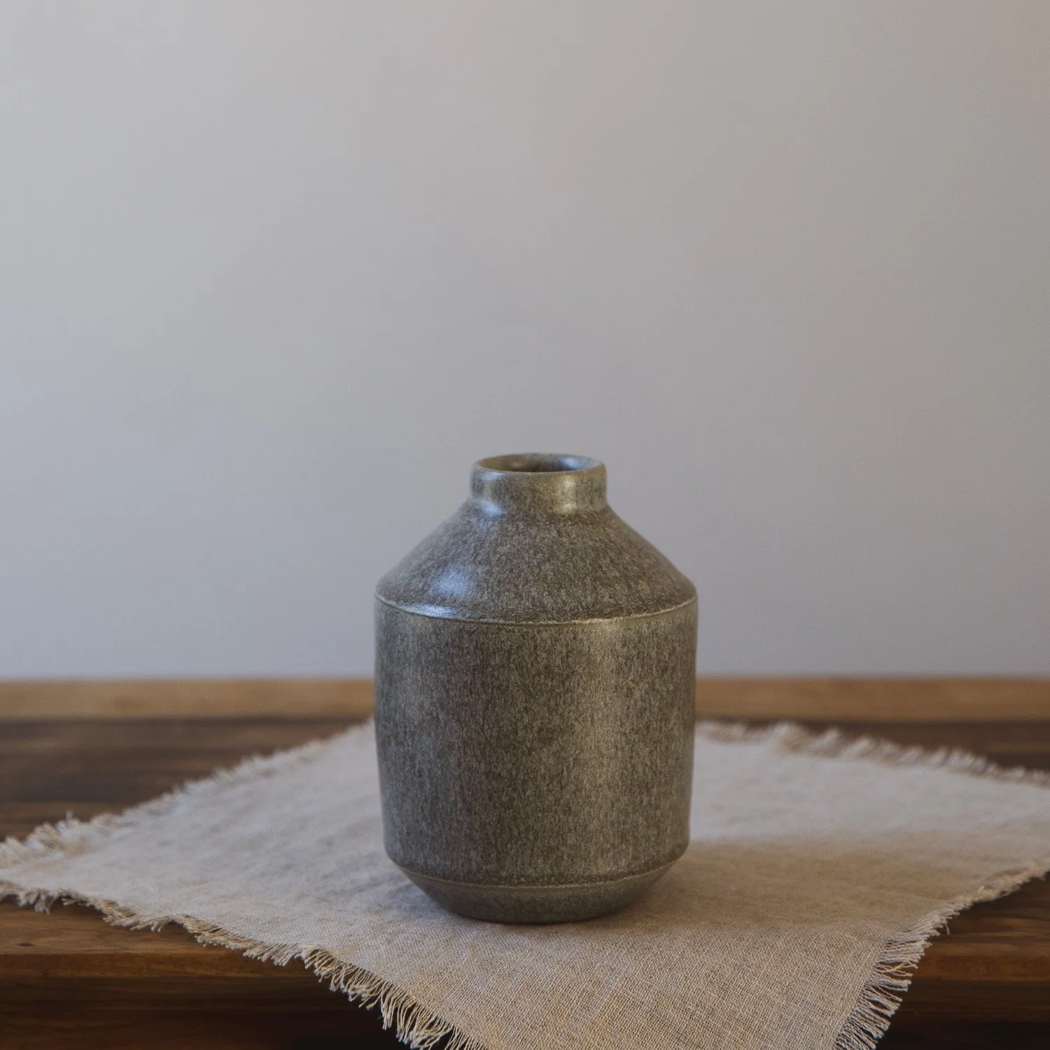 Bud Vase in Storm Grey