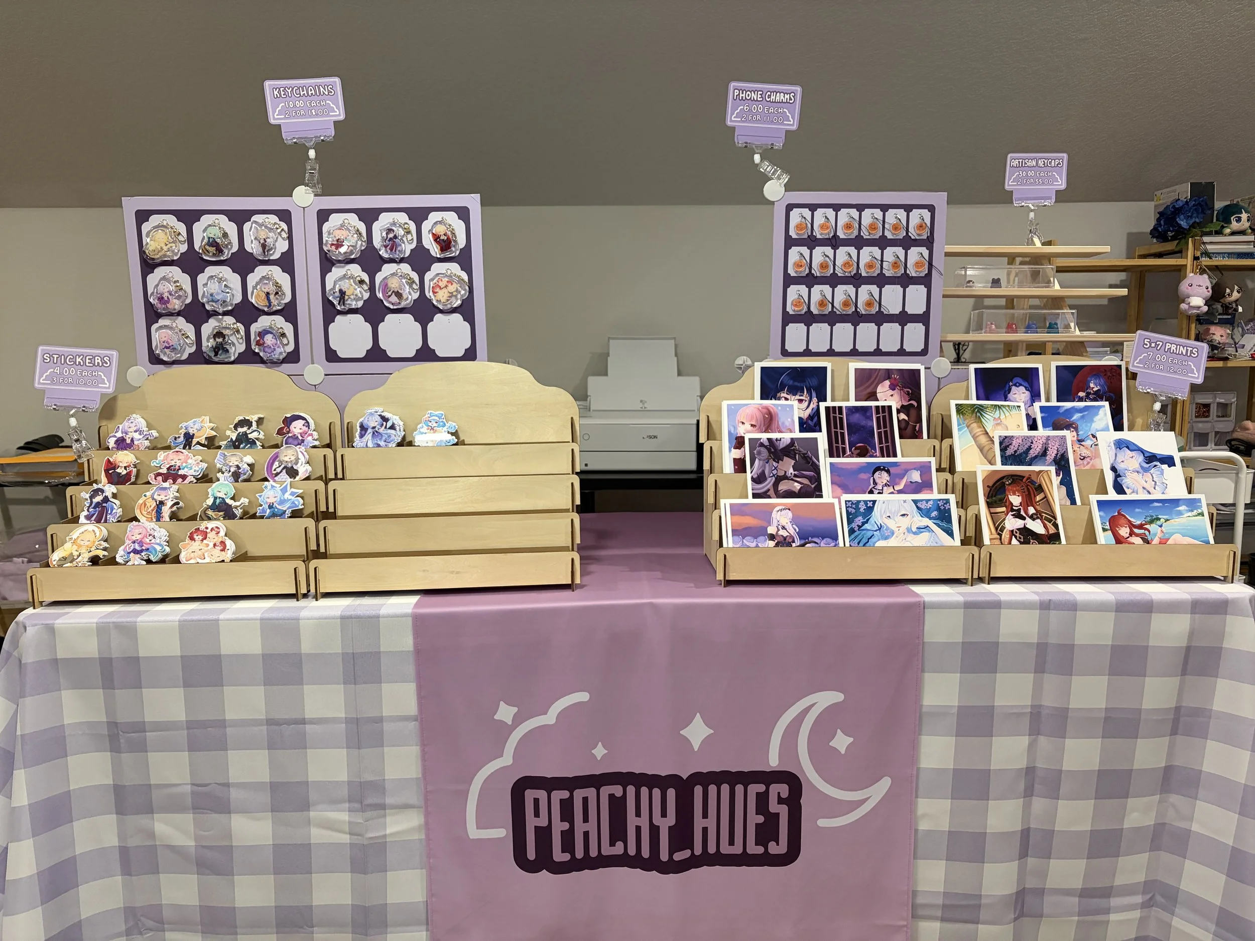 Convention Table Setup