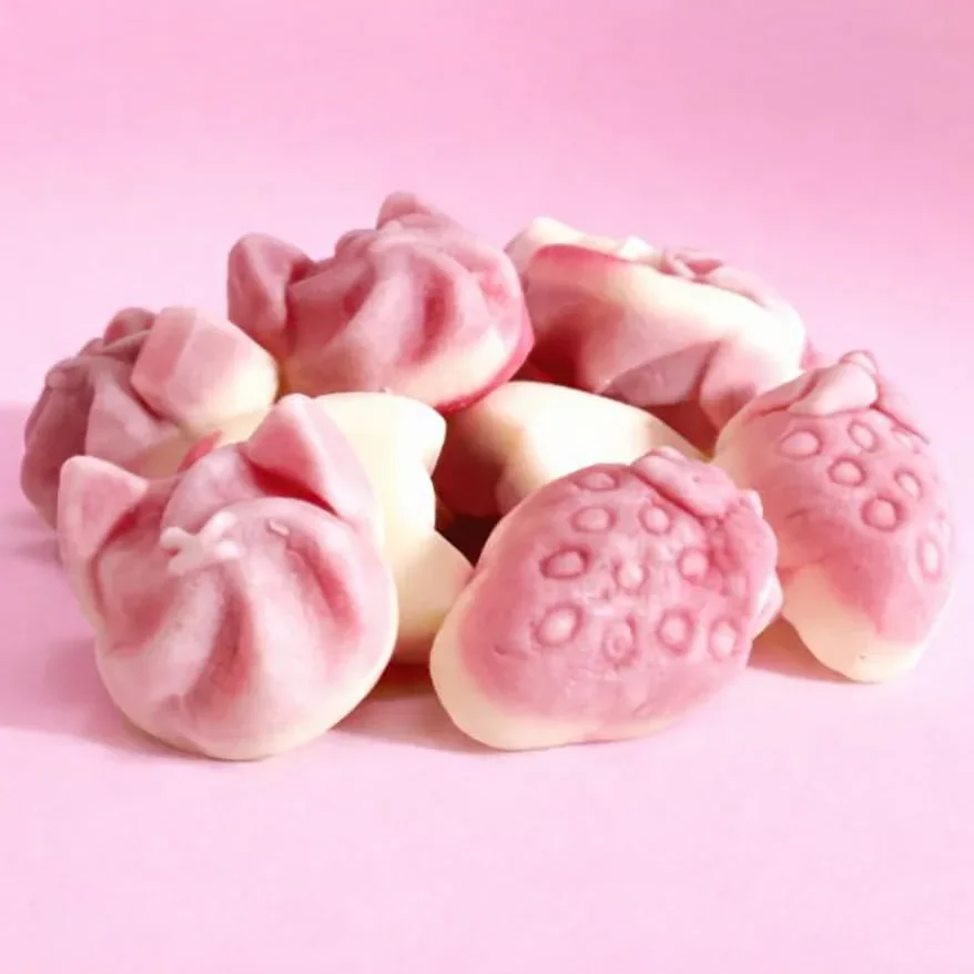 Kitty Gummies Strawberry & Cream Vegan Candy