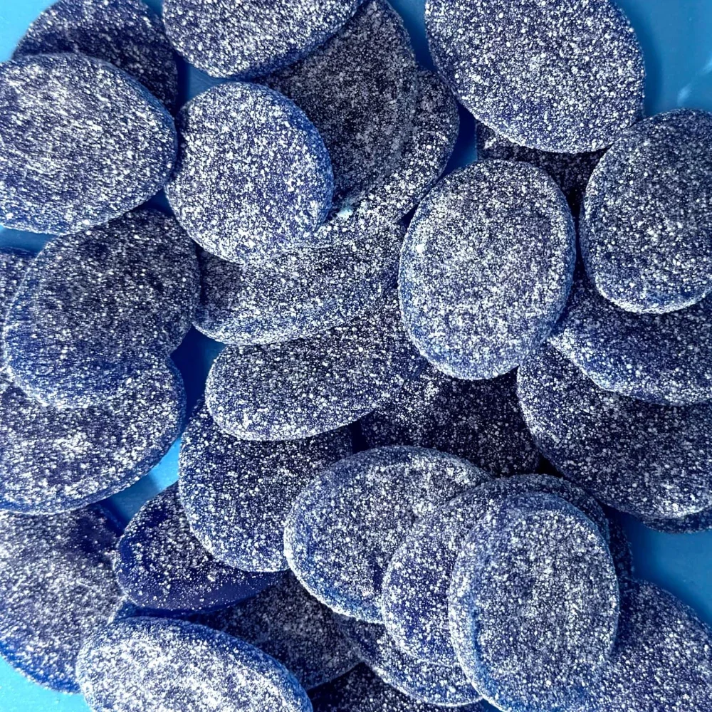 S-Marke Sour Blue Raspberry Vegan Candy