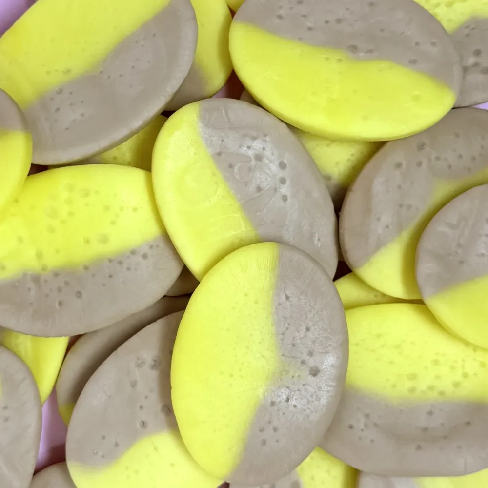 Swedish Ovals Banana Toffee Vegan Candy