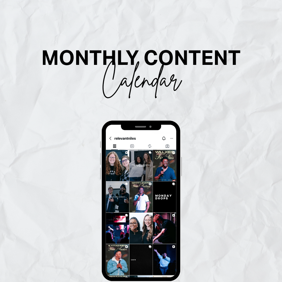 30-Day Content System for Churches