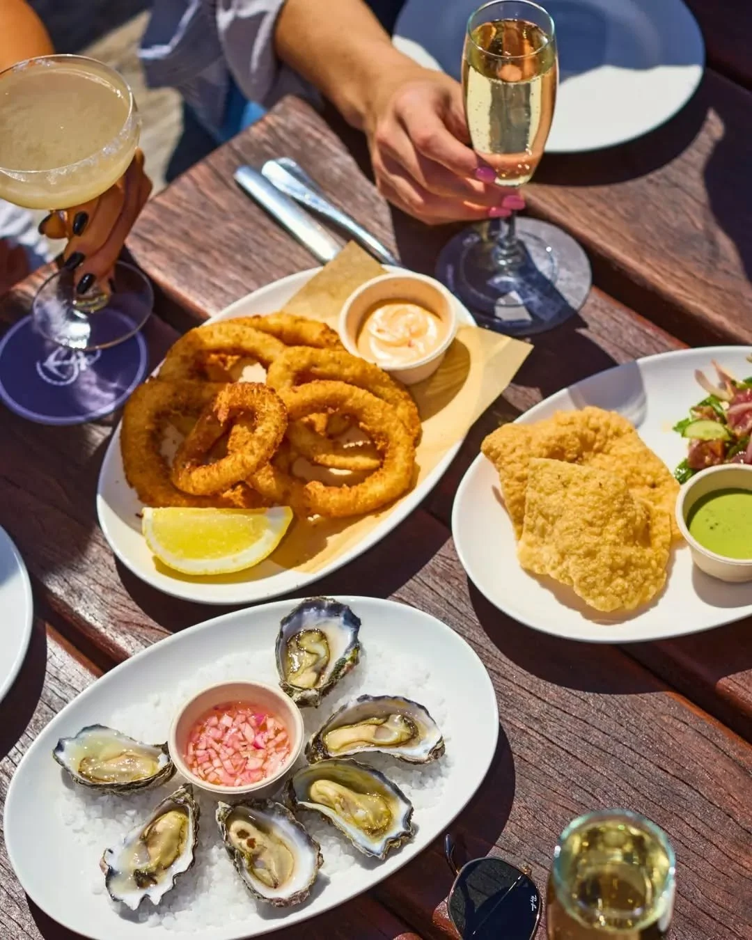Whether it&rsquo;s a golden basket of Fish &amp; Chips or a few of your favourites from our coastal menu, lunch is always better when you're looking out over the ocean.

You can grab our Fish &amp; Chips for just $20 today, all day long!

Round up th