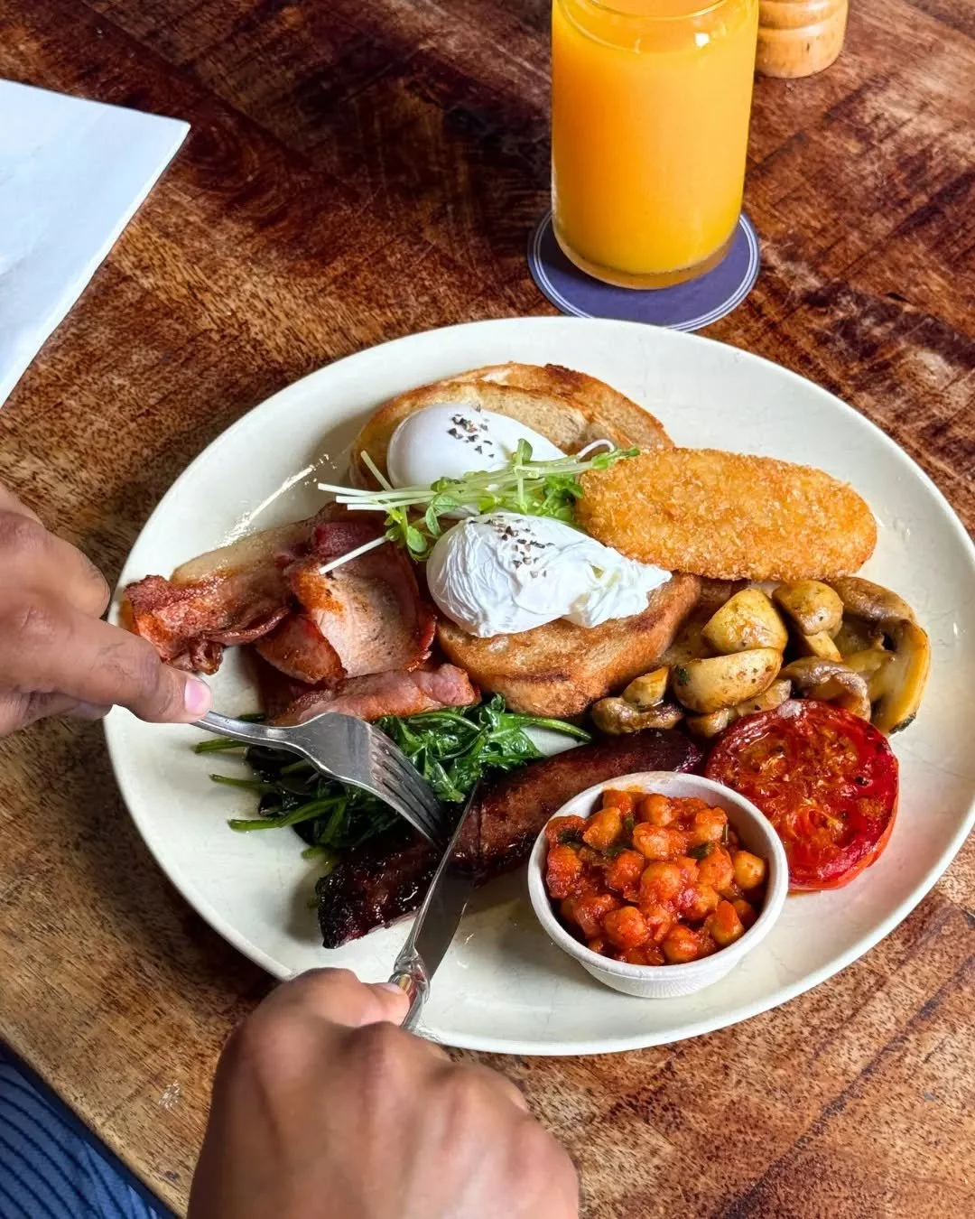 Back for breakfast tomorrow.

Join us from 8am and start the day by the ocean ☕