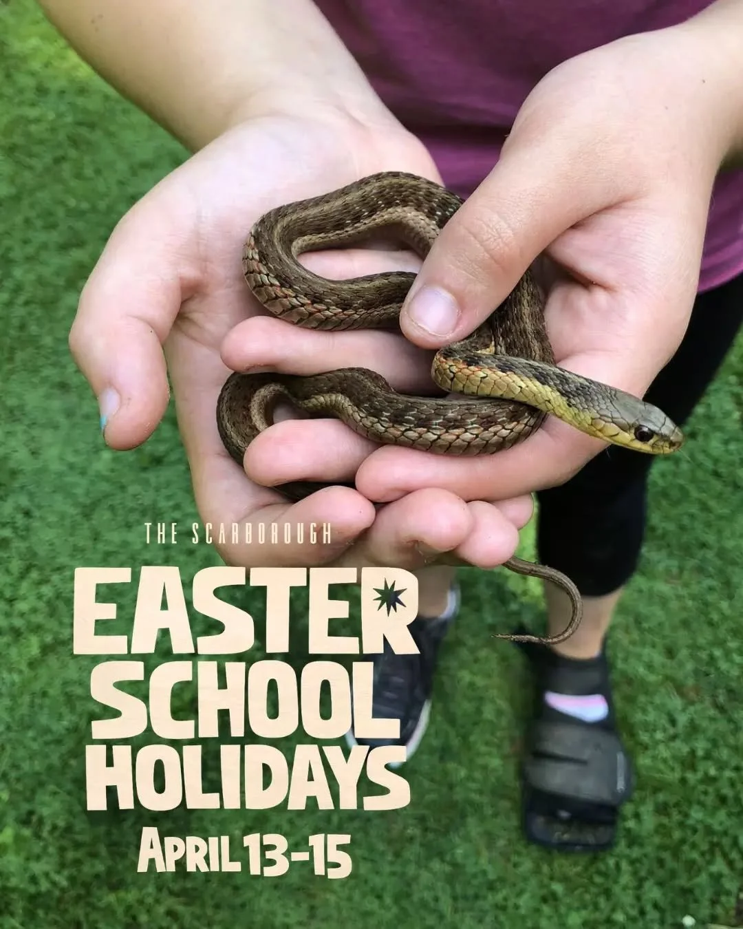 Need a plan for the School Holidays? We&rsquo;ve got you covered.

Join us for three days of free fun from 11:30am&ndash;1:30pm:
🦎 Monday April 13: Reptile Show
🎨 Tuesday April 14: Face Painting
🐰 Wednesday April 15: Easter Egg Hunt

Bring the kid
