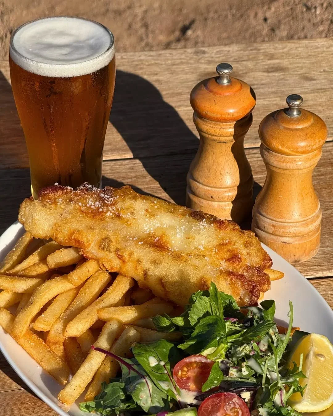 Fish &amp; chips done right, best enjoyed with ocean views and a squeeze of lemon 🌊

Just $20 every Wednesday&hellip; we&rsquo;ll see you tomorrow?