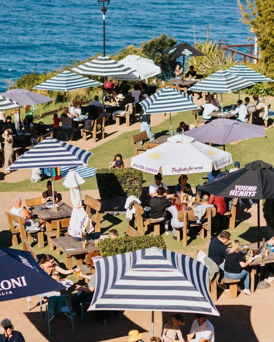 Sunshine, sea breeze and front row seats to the ocean.