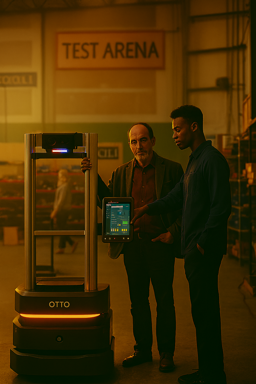 Autonomous Moving Robot Training (AMR)