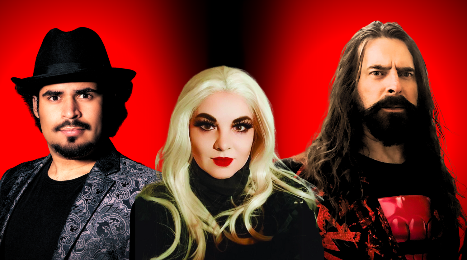 The Stolen Moans | Trio Press Photo (Gothic Red / Giallo)