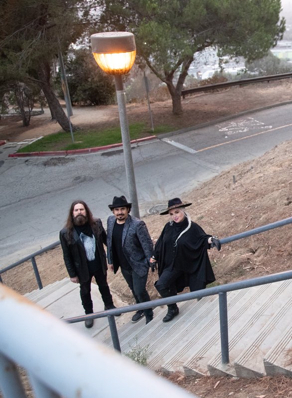 The Stolen Moans | Group Press Photo (Stairs)