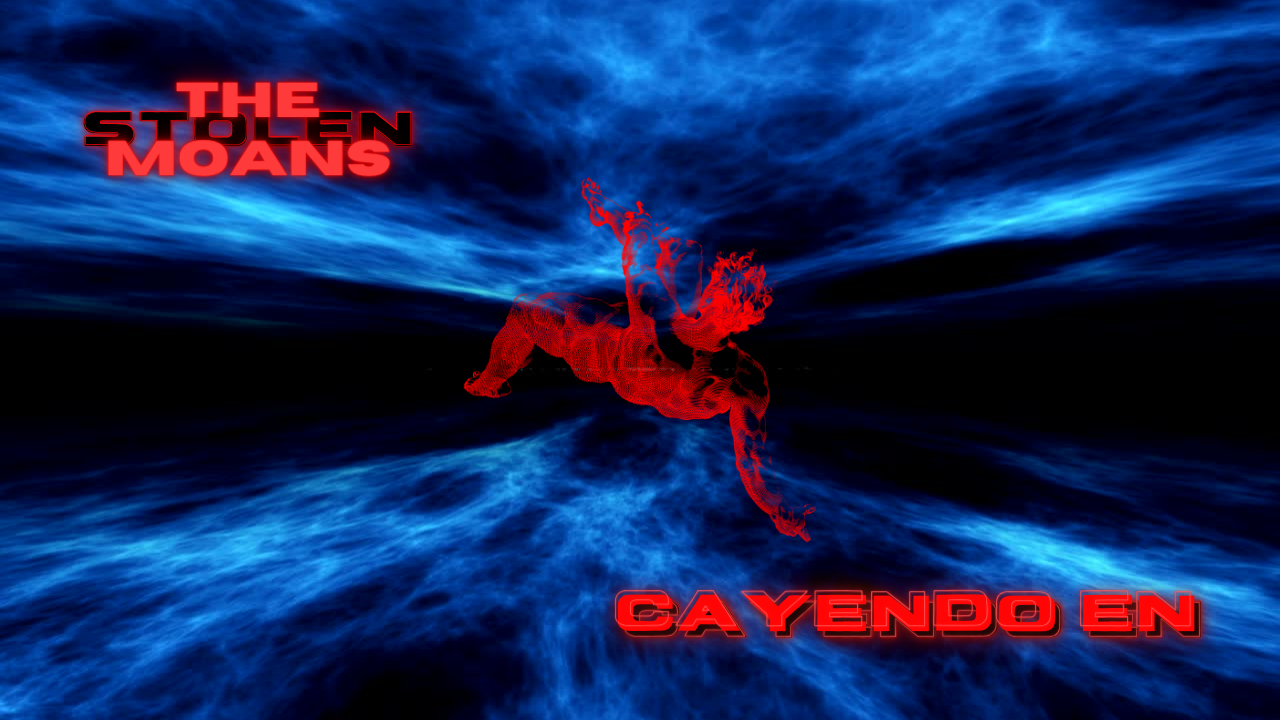 Spanish-language YouTube lyric video for “Falling Into” by The Stolen Moans.