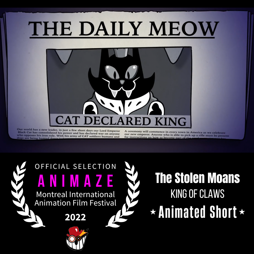 Montreal’s International Film Festival ANIMAZE - makes King of Claws it’s Official Selection